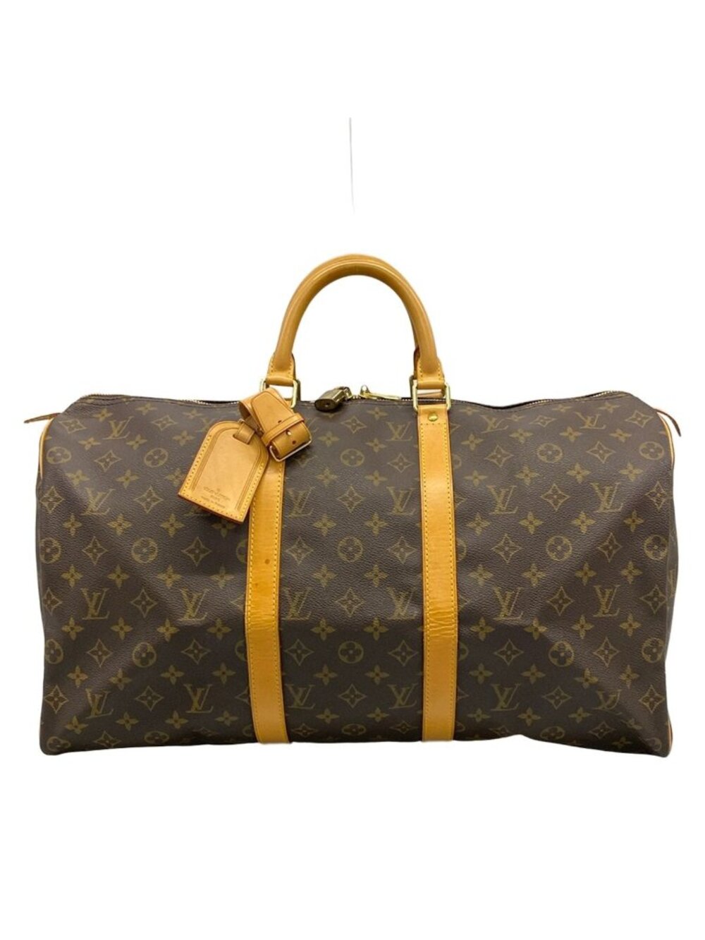 Louis Vuitton Boston Bag Monogram Keepall 50